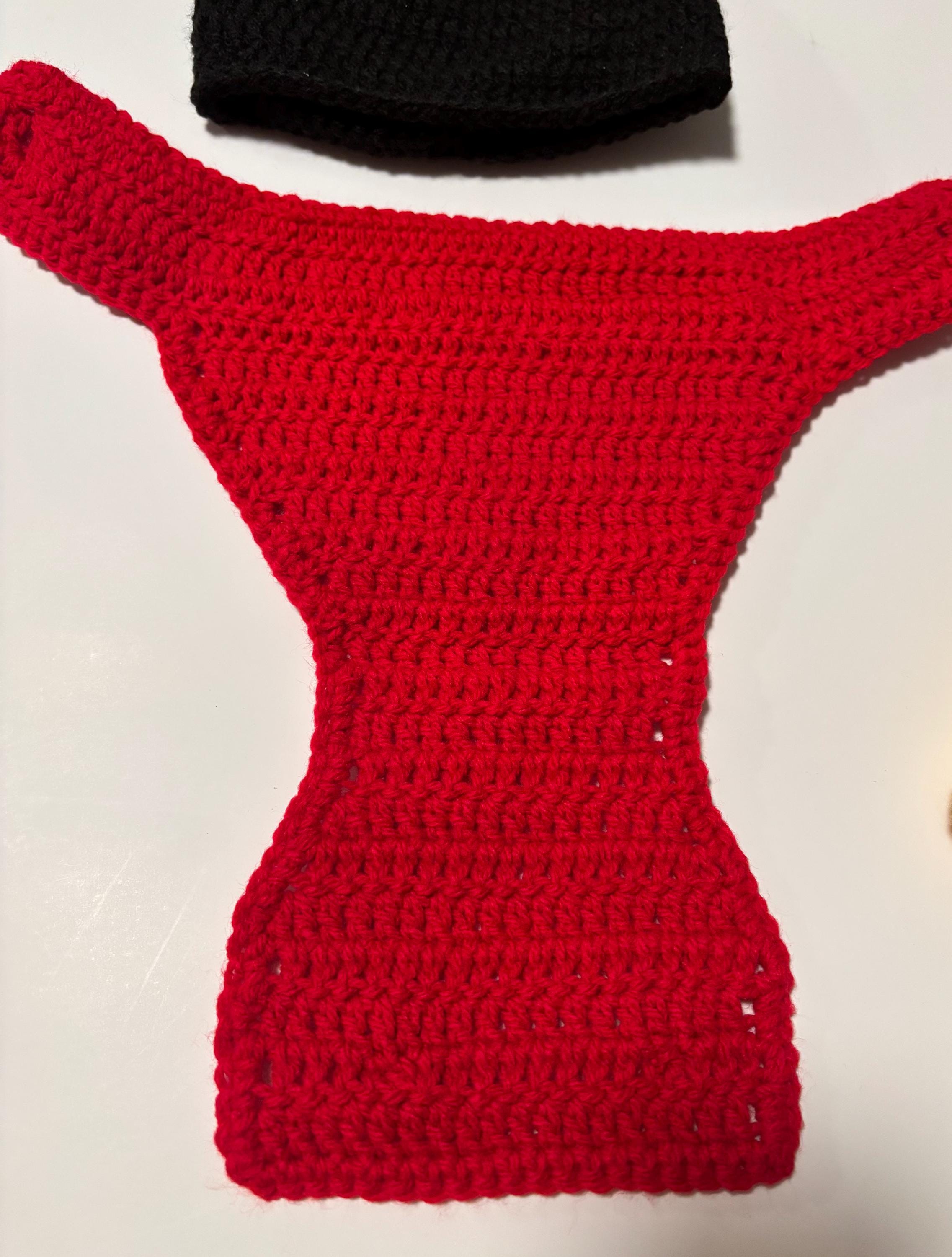 Crochet baby set.