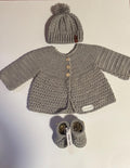 Crochet baby set.