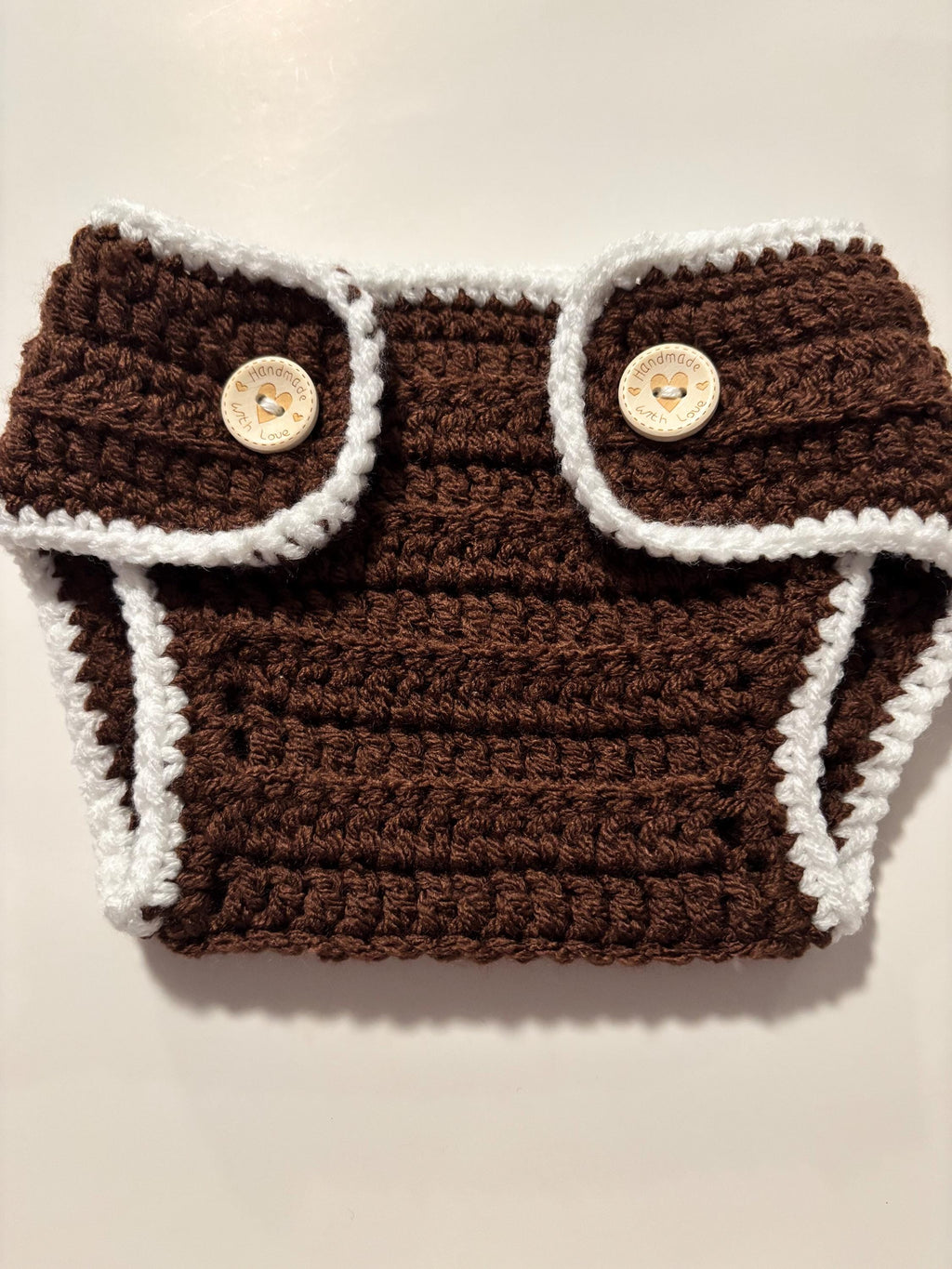 Crochet cowboy baby set.