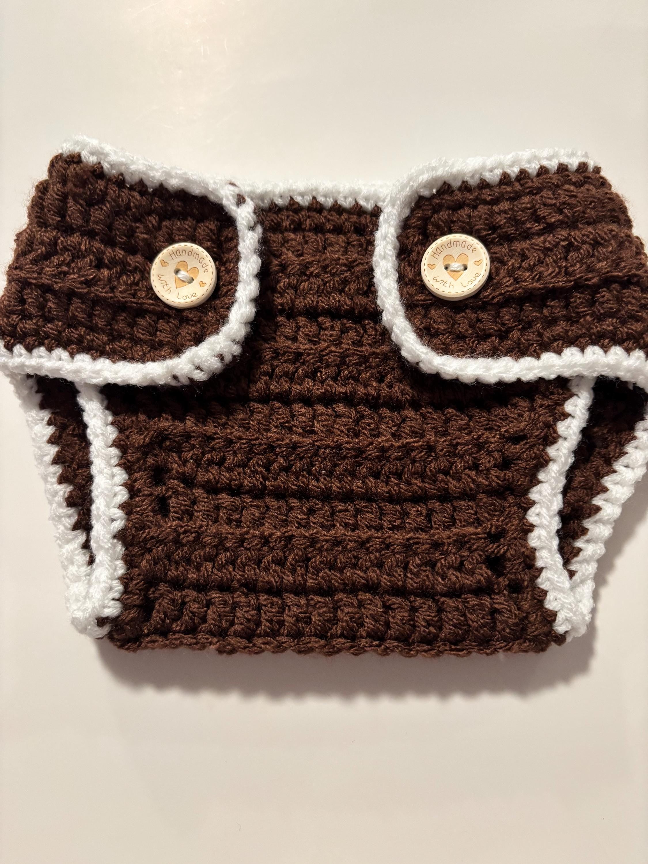 Crochet cowboy baby set.