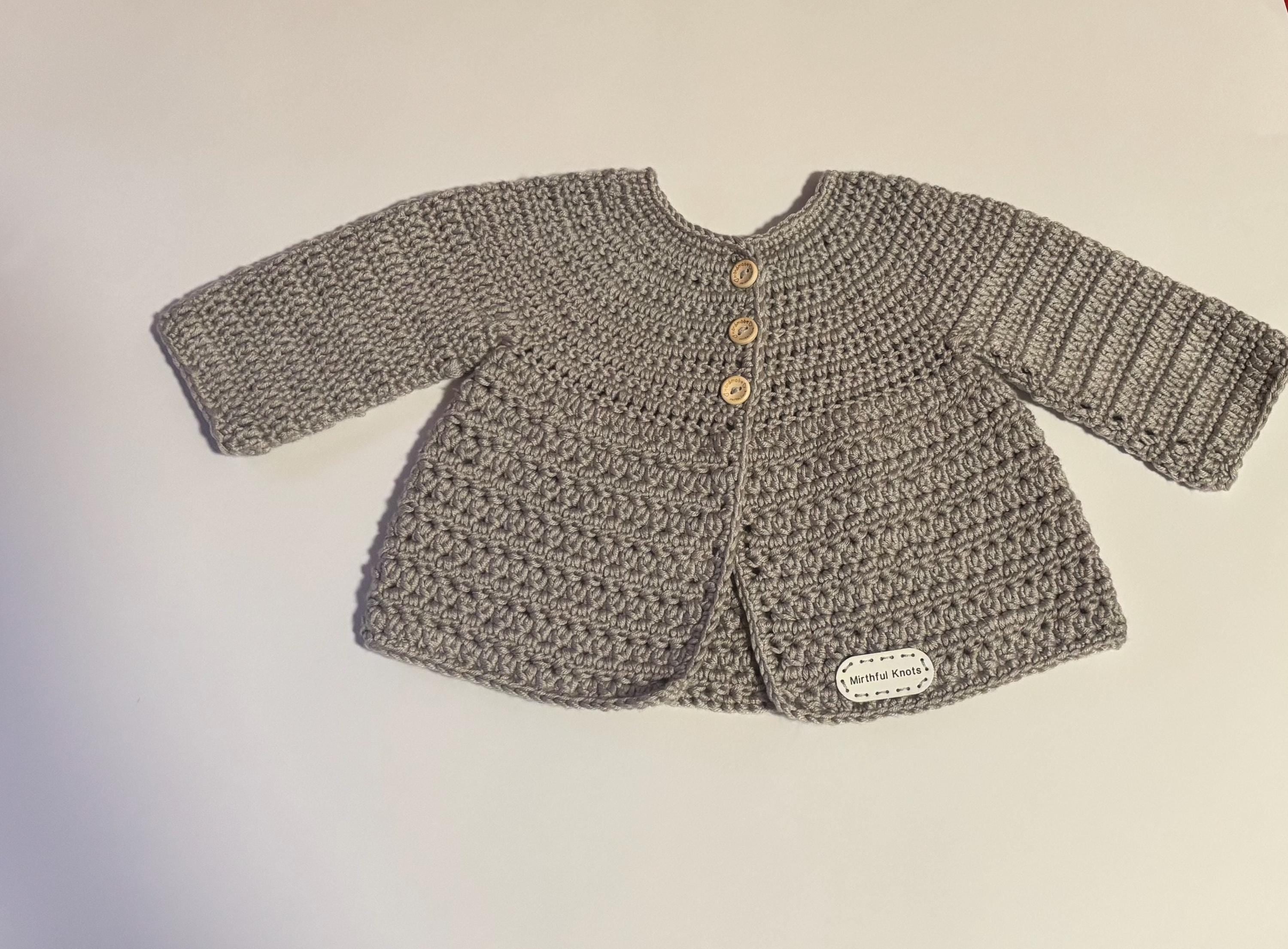 Crochet baby set.