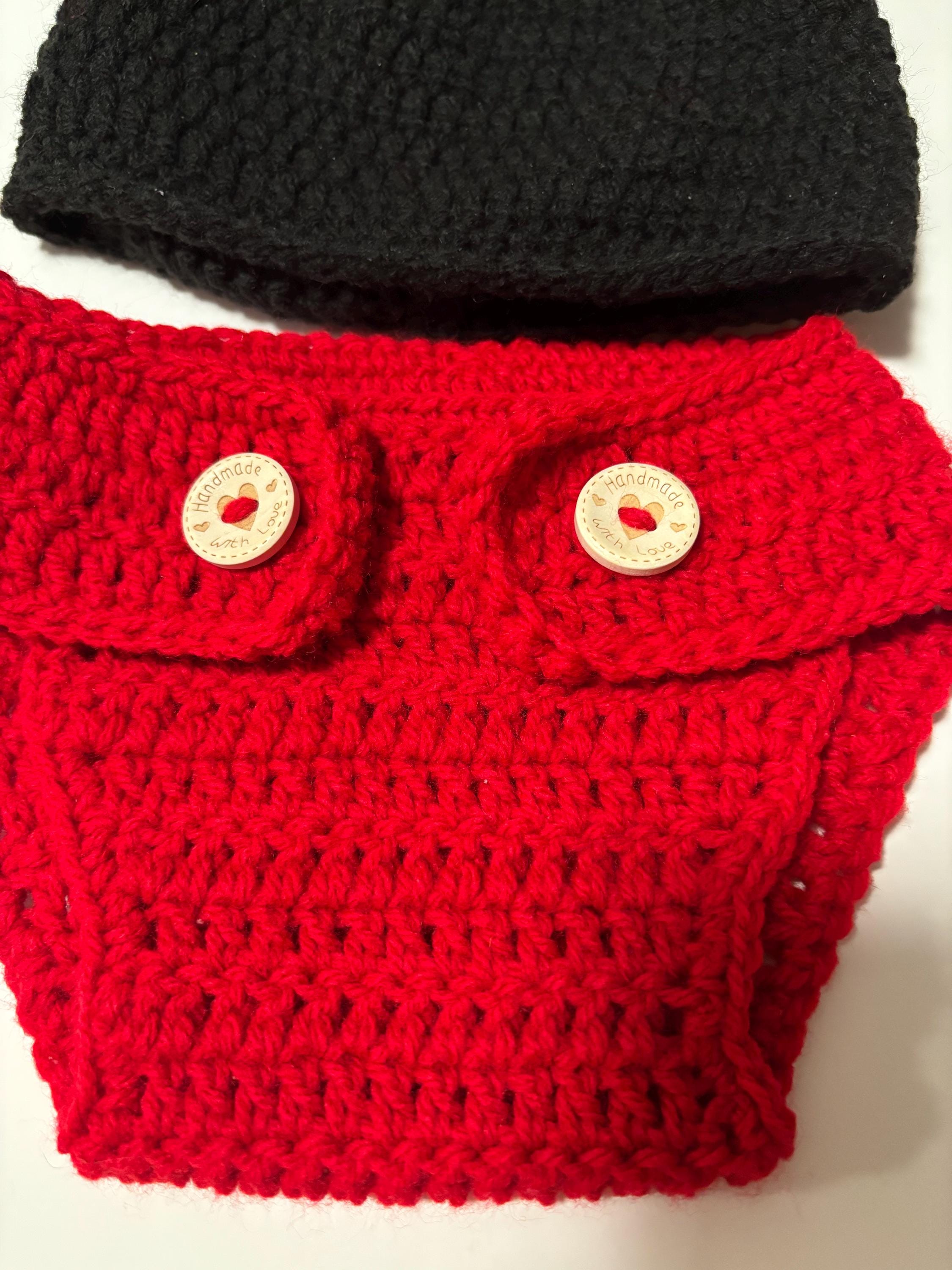 Crochet baby set.