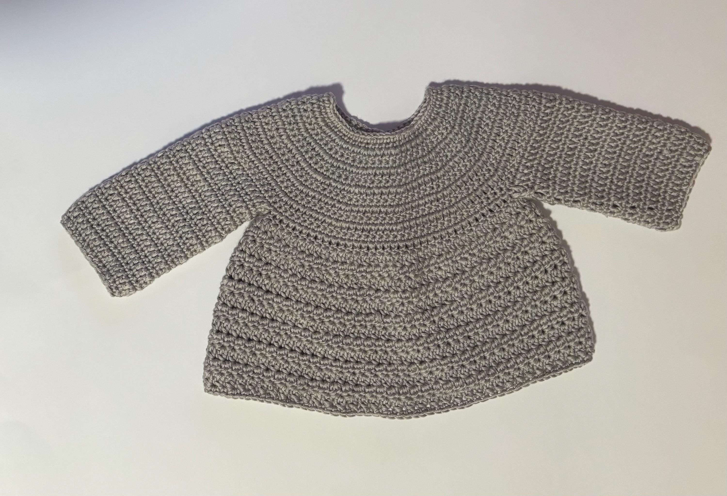 Crochet baby set.