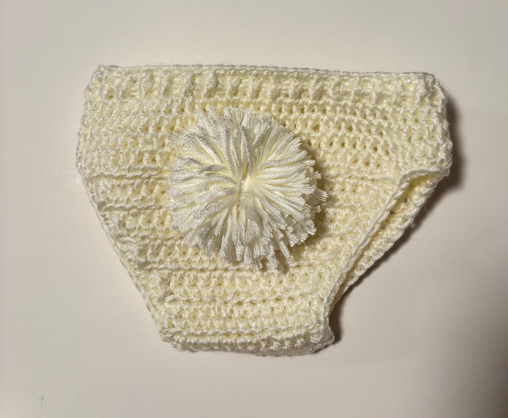Crochet bunny baby set.