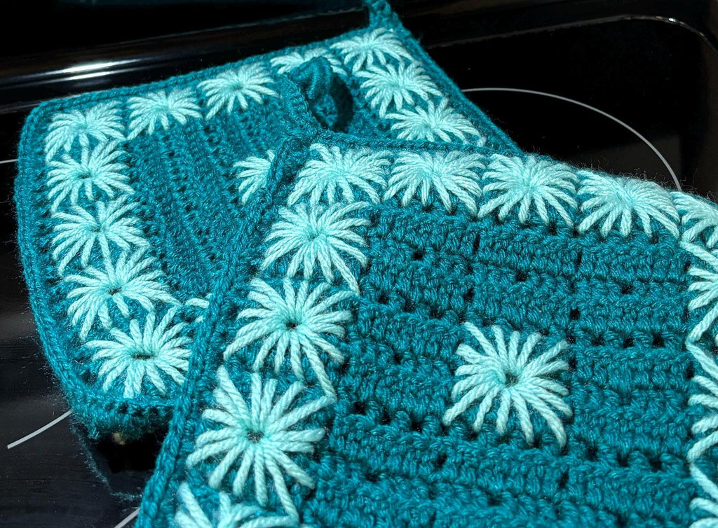 Crochet pot holders.