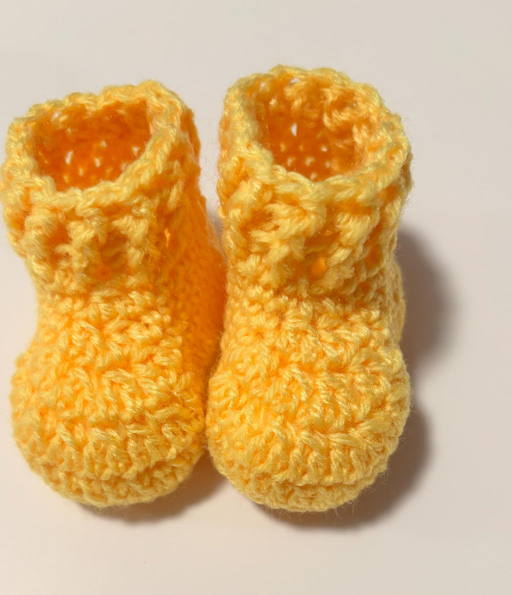 Crochet baby set.
