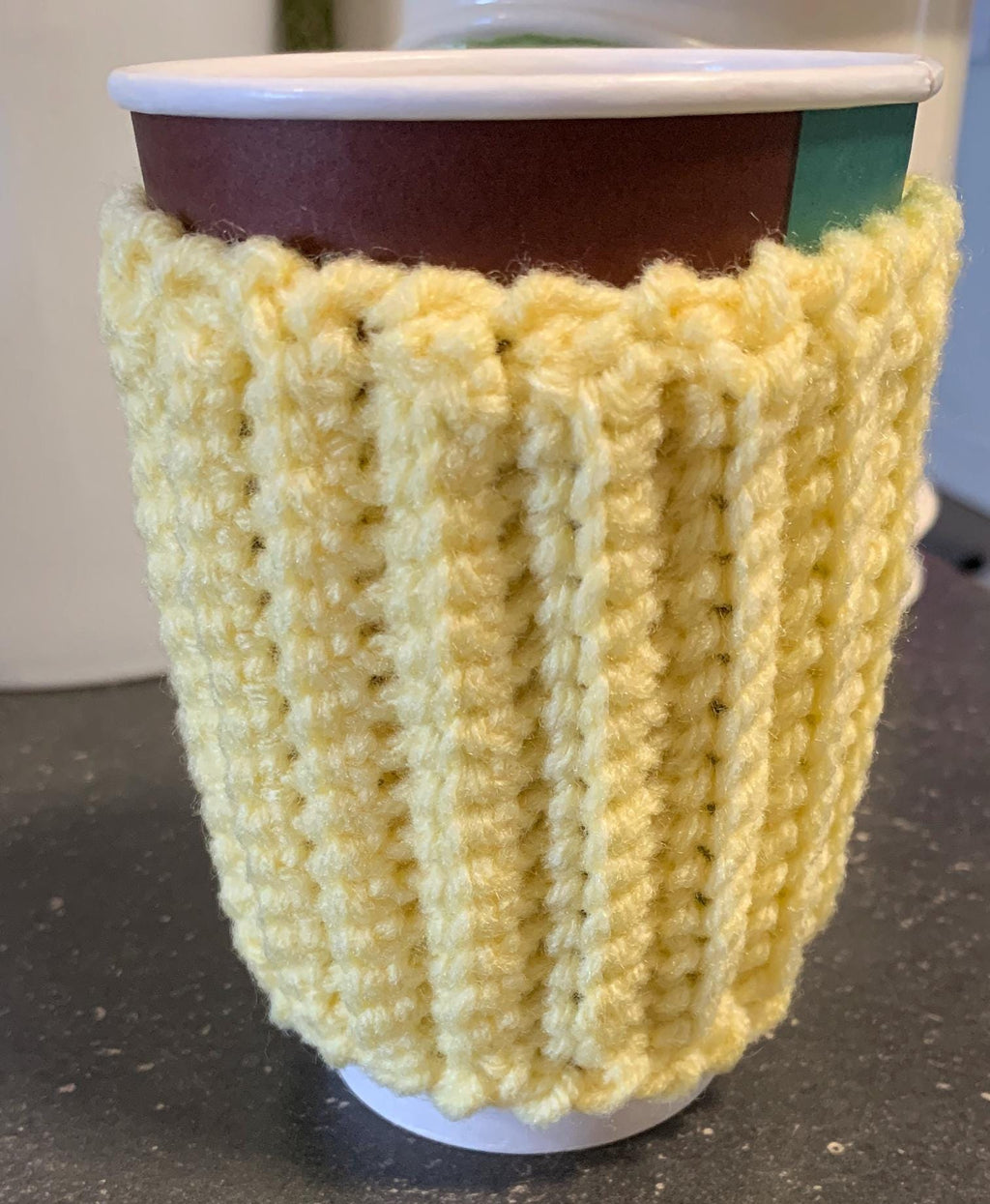 Crochet mug cozy