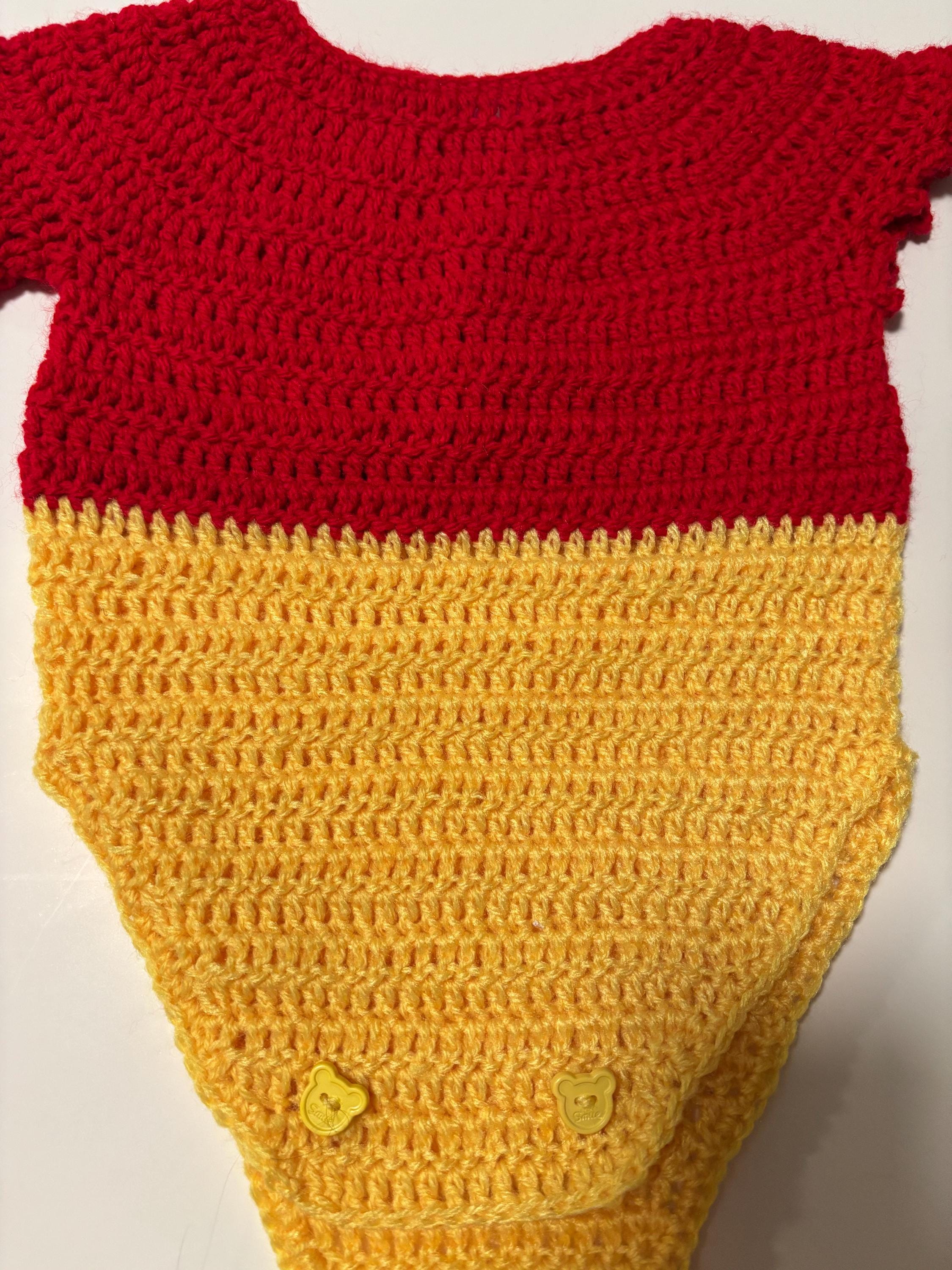 Crochet baby set.