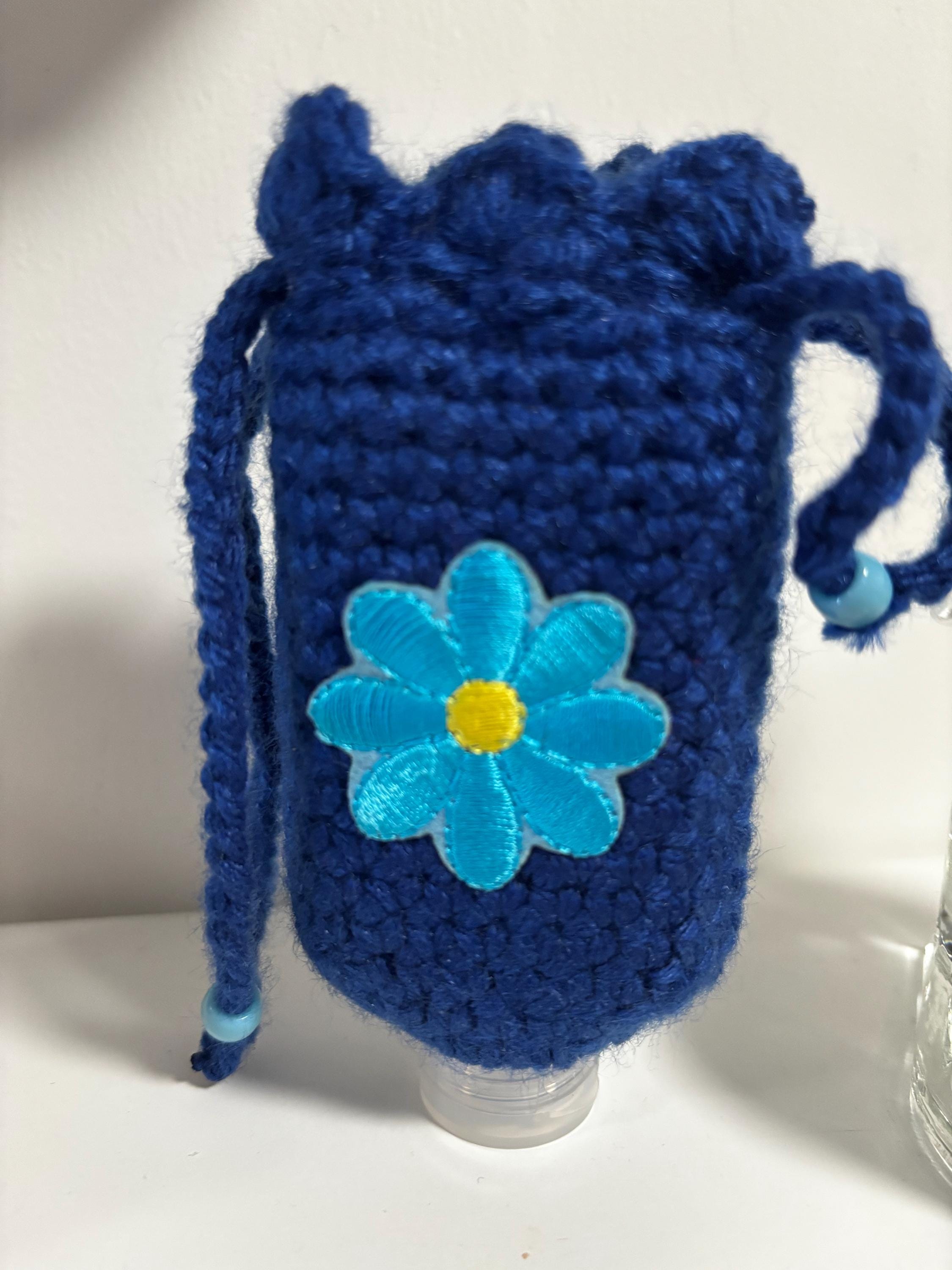 Crochet hand sanitizer case